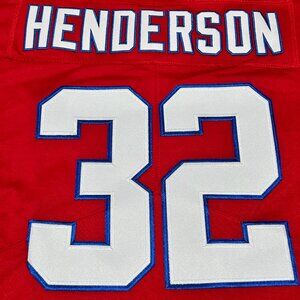 Men's Nike TreVeyon Henderson #32 New England Patriots Alternate Jersey Large